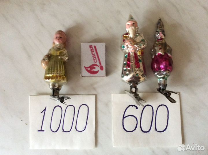 Елочные игрушки СССР