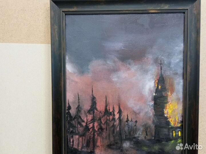 Картина маслом на холсте