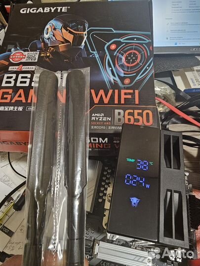 Комплект B650M gaming wifi+ ryzen5-7600