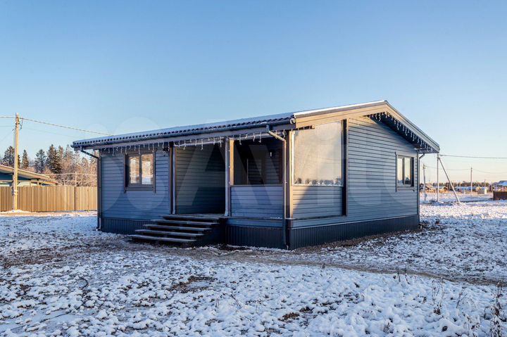 Дом 81 м² на участке 9 сот.