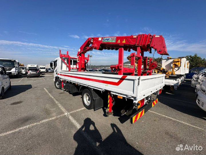 Бортовой грузовик Hyundai Mighty с КМУ Donghae, 2019