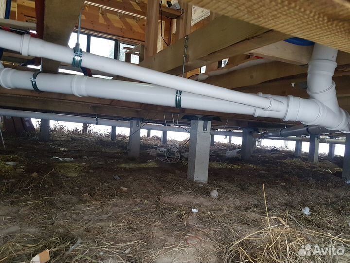 Монтаж / ремонт канализации под ключ