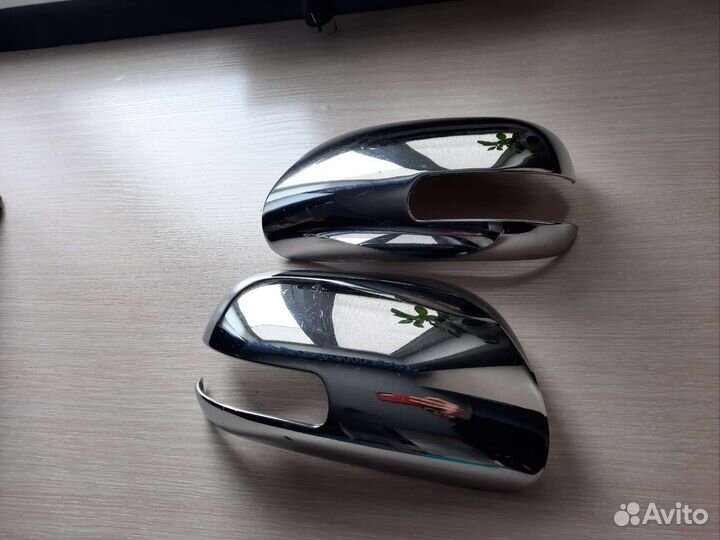 Хром накладки на зеркала Toyota axio/fielder
