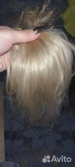 Волосы для наращивания блонд