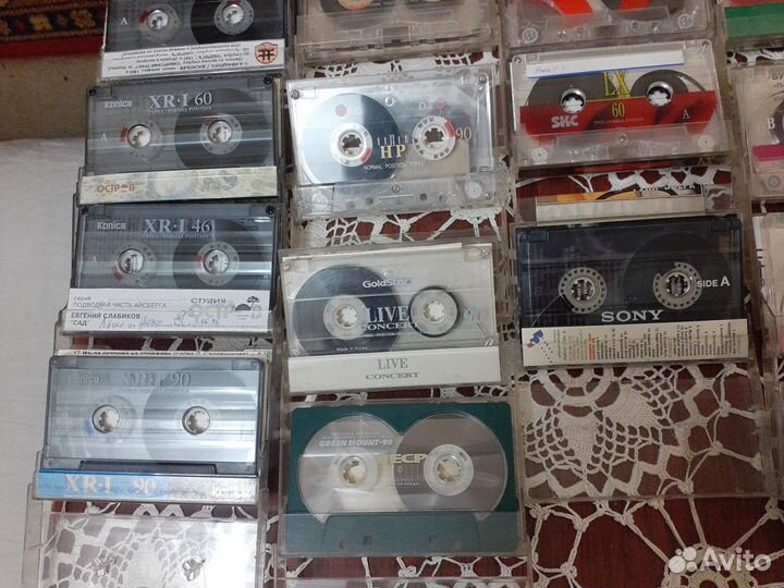 Аудиокассеты импортные цена за всё
