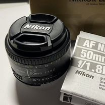 Объектив Nikon AF Nikkor 50mm f/1.8D