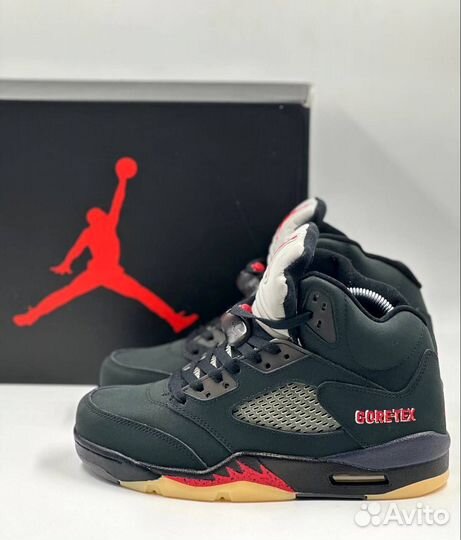 Кроссовки Nike Air jordan 5 retro gore tex Off