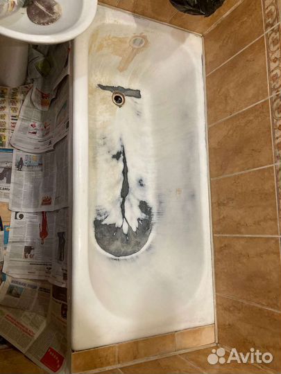 Реставрация ванн жидким акрилом