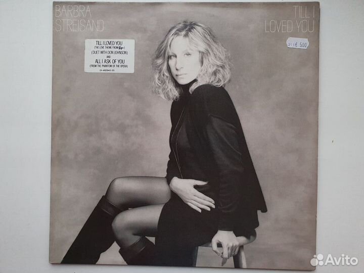 Barbra Streisand -Till I Loved You 1988 Винил LP
