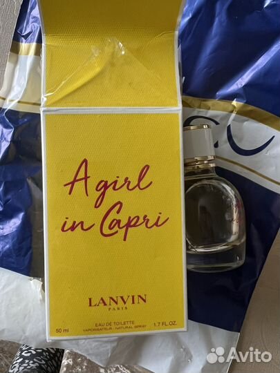 Lanvin a girl in capri