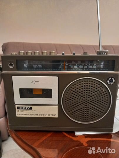 Радиоприемник sony cf 160 s