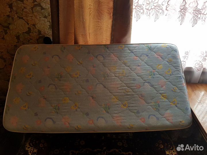 Матрас детский ортопедический с кокосовой койрой.С