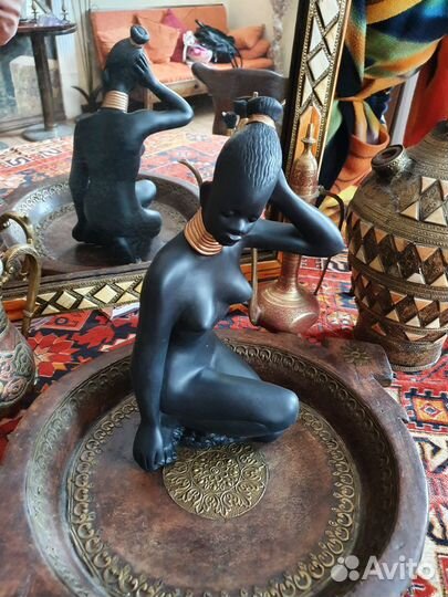 Статуэтка Утро Африки 37 см Дулево