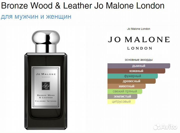 Духи Jo Malone Ассортимент