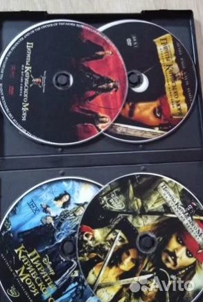 Пираты Карибского моря: полная коллекция (5 DVD)