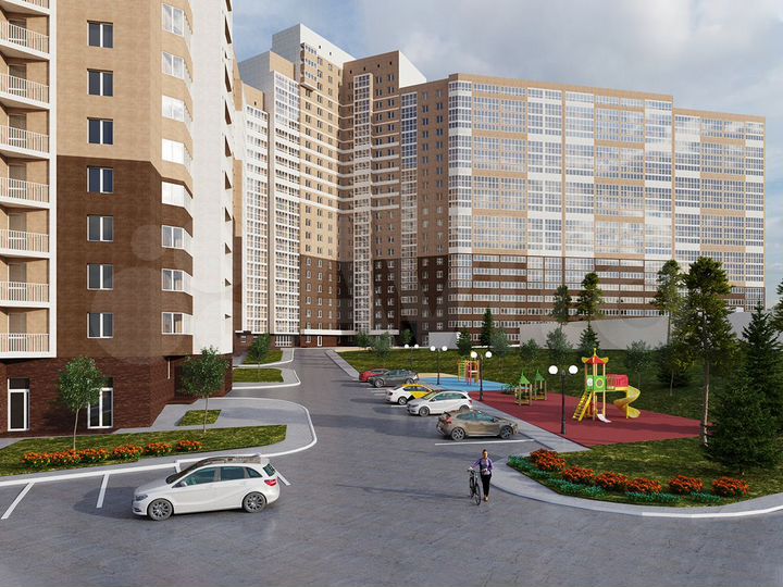 2-к. квартира, 41,9 м², 11/18 эт.