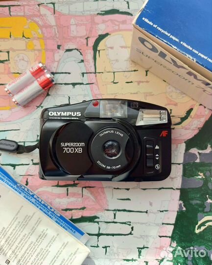 Olympus Superzoom 700XB плёночный фотоаппарат