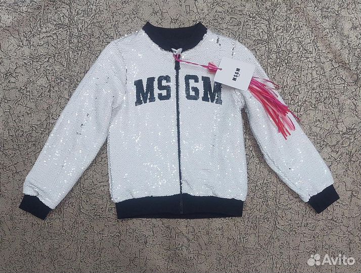 Майка топ бомбер msgm 8,10,12,14