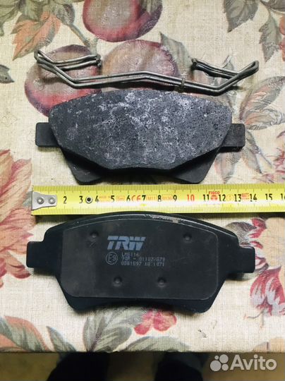 Тормозные колодки рено меган 2
