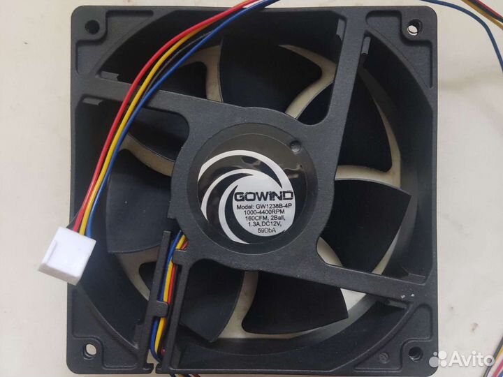 Вентиляторы 120 мм для майнинга подшипник качения