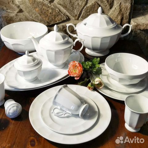 Сервиз столовый в стиле Rosental (Иран)