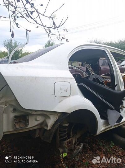 Задняя часть Chevrolet aveo t250