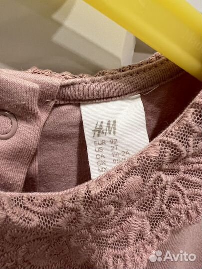 Платье для девочки праздничное 92р H&m