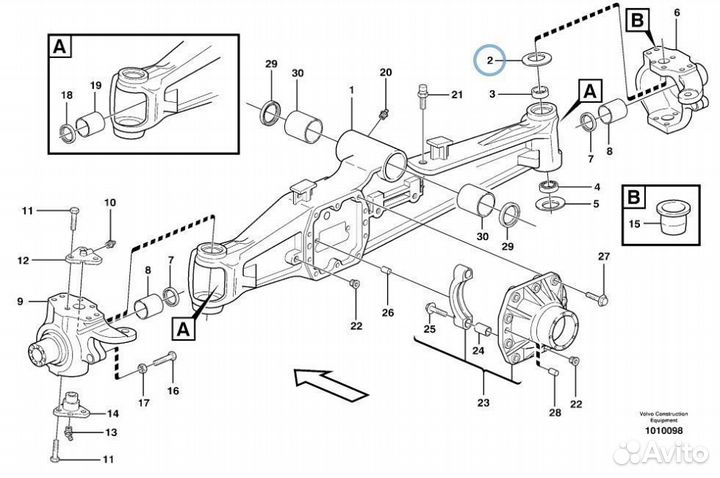 51335960 Шайба пружинная шкворня поворотного кулак