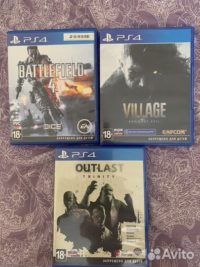 Игры для приставок ps4
