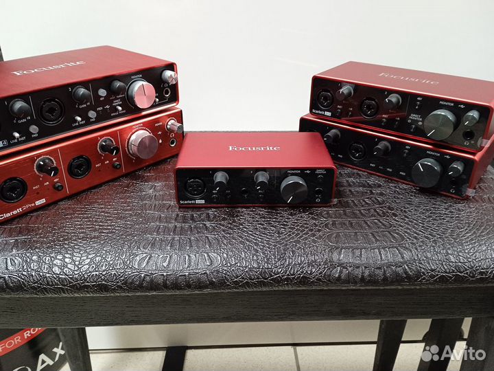 Focusrite Scarlett Solo 3nd Gen звуковая карта USB