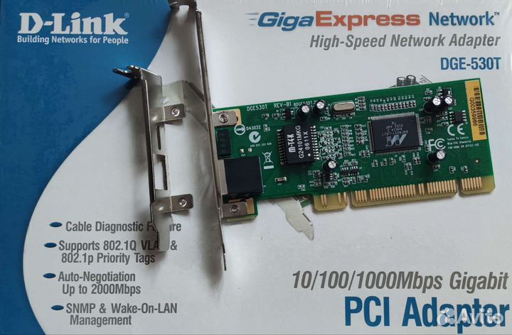 Сетевой адаптер D-link DGE-530T