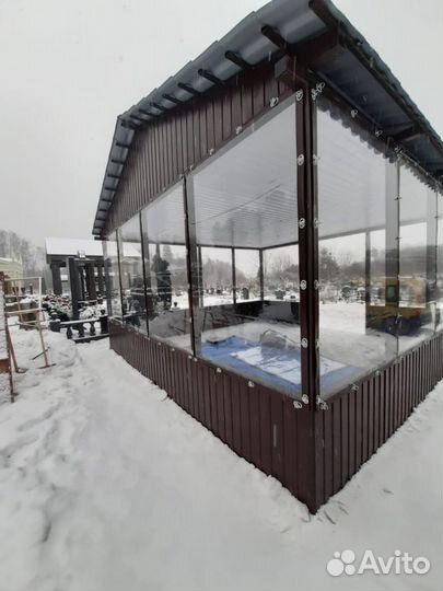 Гибкие окна морозостойкие