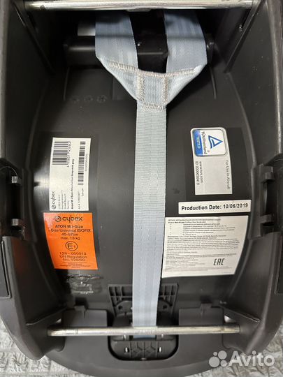 Автолюлька + база cybex aton m i-size