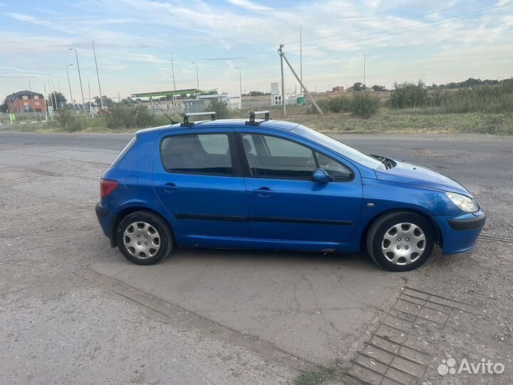 Peugeot 307 1.6 МТ, 2001, 217 000 км