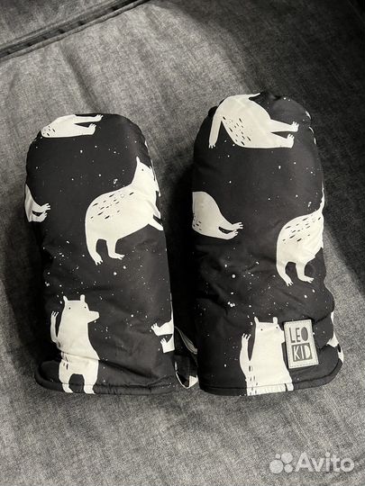 Варежки для коляски leokid