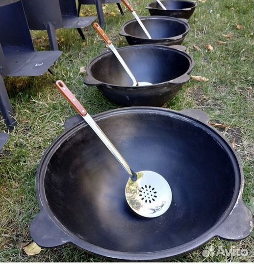 Казан чугунный узбекский