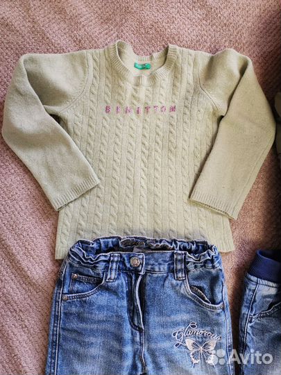 Пакет вещей для девочки 110 116