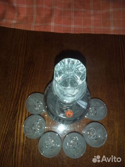 Графин с рюмками СССР