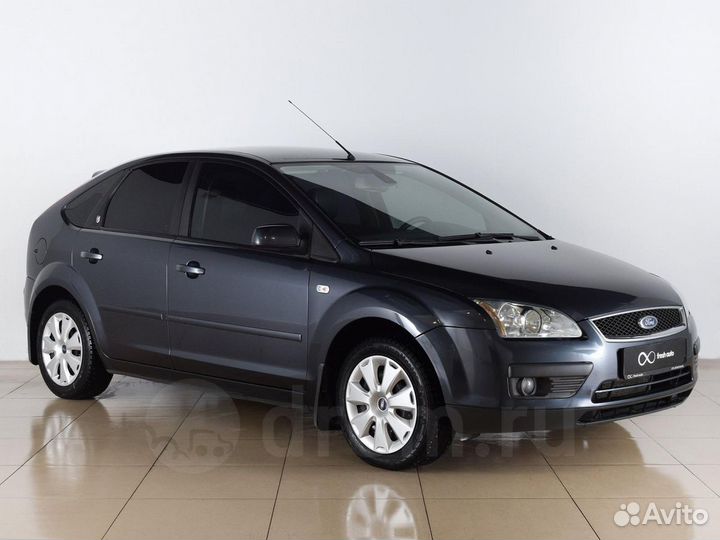 Решетка в бампер под птф Ford Focus 2005-2008