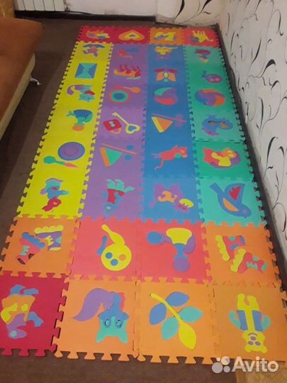 Детский коврик. Развивающий