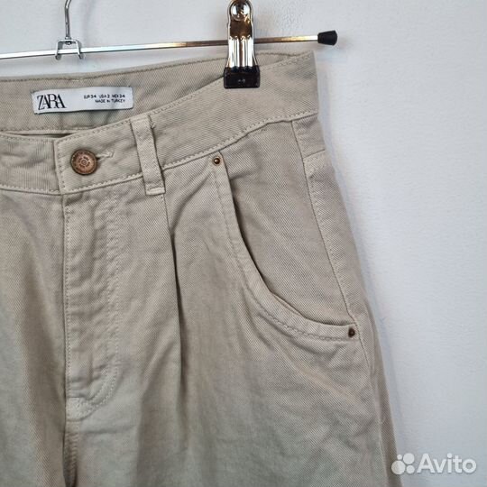 Джинсы бананы Zara 42 S