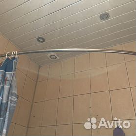 Труба, карниз для шторы в ванную
