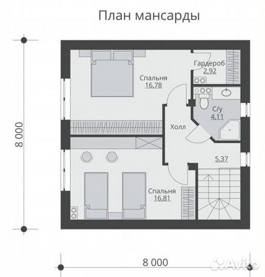 Дом комплект за 3 дня из панелей полистиролбетона