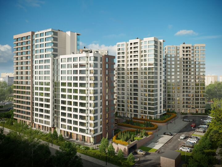 3-к. квартира, 89 м², 11/18 эт.