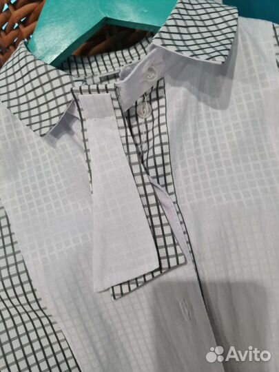 Рубашка (Блузка) в школу белые (школьная форма)