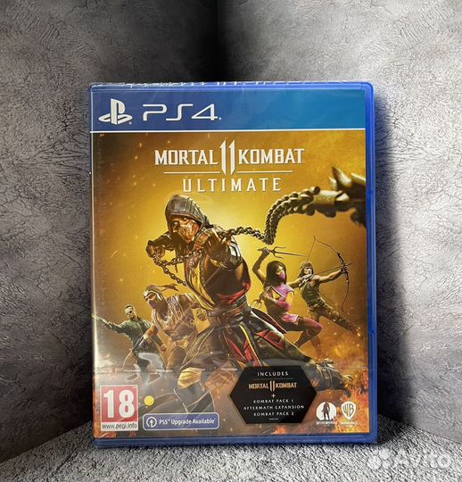 Mortal Kombat 11 Ultimate на PS4 Новый диск