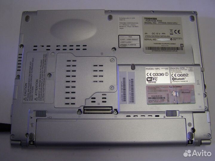 Toshiba Portege R500 ультрабук 12