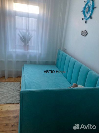 Детская кровать с мягкими бортиками