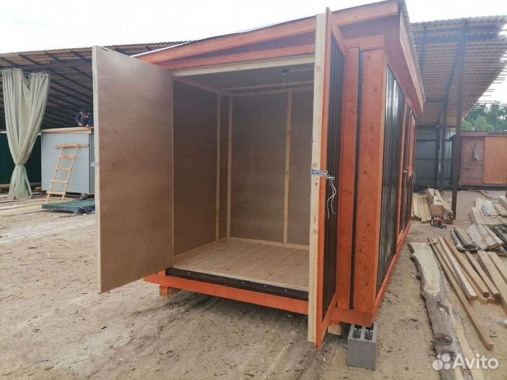 Хозблок дачный, бытовка