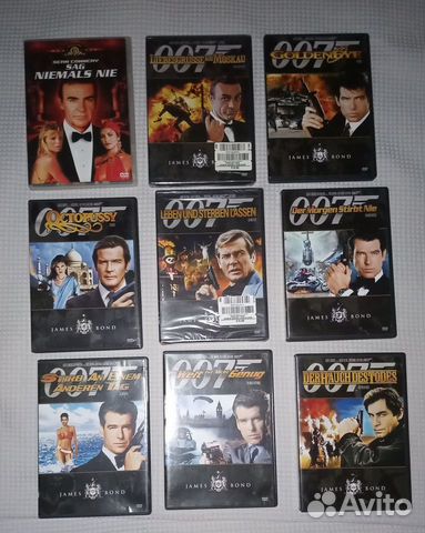 DVD Джеймс Бонд агент 007